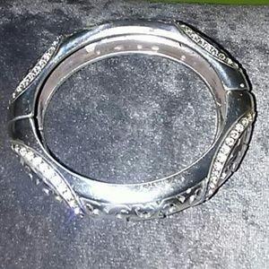 Brighton Bangle with Swarovski Crystals